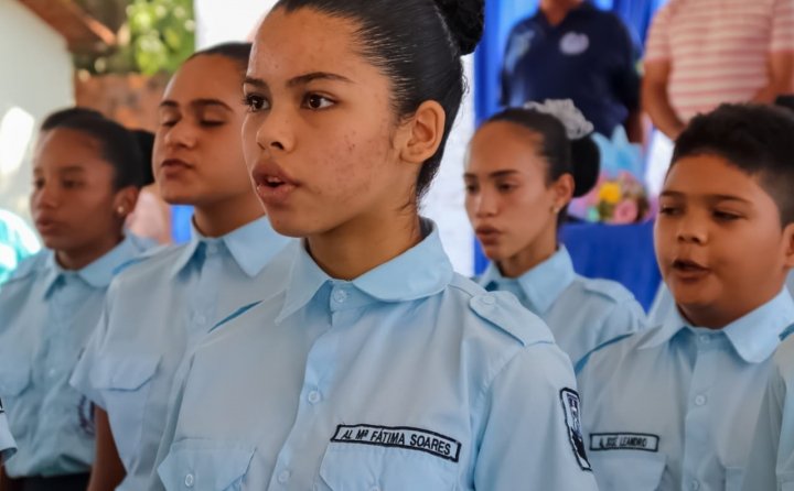 Imagem Prefeitura inaugura a primeira escola Cívico Militar-Antônio Inácio em Altos