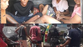 Imagem 4 assaltantes são presos após aterrozirar família em Altos
