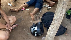 Imagem Acusados de atirar em mulher, são presos em Altos