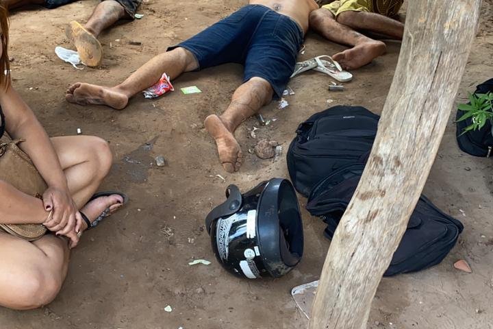 Imagem Acusados de atirar em mulher, são presos em Altos