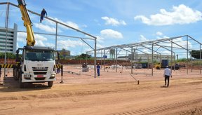 Imagem Prefeitura de Teresina Constrói Novo Hospital de Campanha