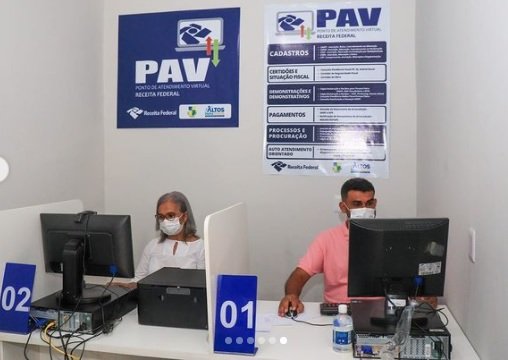 Imagem Posto de Atendimento Virtual da Receita Federal é Inaugurado em Altos