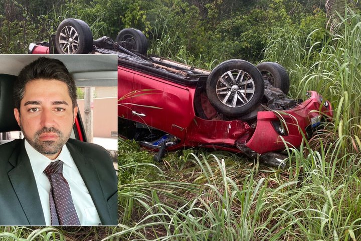 Imagem Secretário de Obras, Velandim, sofre acidente no Maranhão