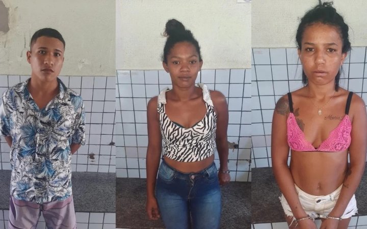 Imagem Três jovens são presos por tráfico de drogas no Morro do Borel em Altos (PI)