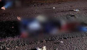 Imagem Dupla colide com animal e depois são atropelados por carreta, em Altos