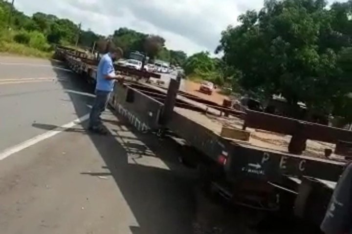 Imagem Trem descarilla entre Altos e Teresina e gera congestionamento
