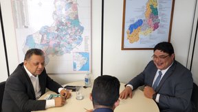 Imagem Maxwell da Mariínha participa de posse, reuniões e busca recursos em Brasília