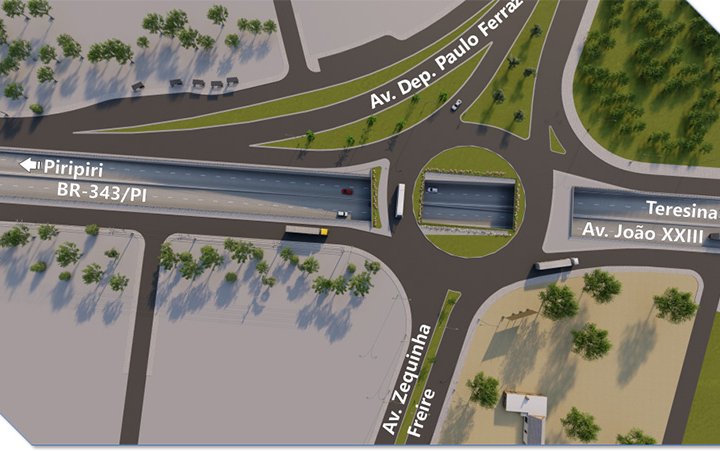 Imagem Ladeira do Uruguai terão vias rebaixadas pra construção de rodoanel