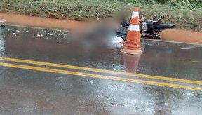 Imagem Homem tem a cabeça esmagada após acidente em Altos