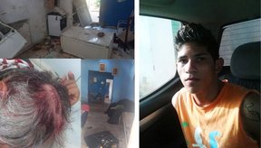 Imagem Jovem tenta matar avô e destrói casa, em Altos